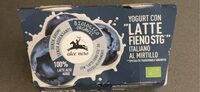 Yogurt con latte fieno al mirtillo