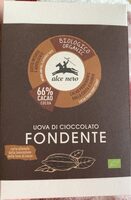 Uovo di cioccolato fondente
