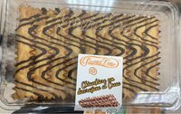 Chiacchere con decorazione al cacao