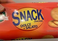 Snack cracker dolce e salato