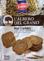 Mini crackers avec farine complète