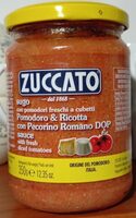 Sugo con pomodoro e ricotta