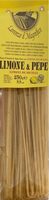 Pasta di semola di grano duro con germe di grano, Limone & Pepe