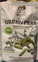 Snack green peas