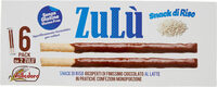 Zulù snack di riso ricoperti di finissimo cioccolato al latte