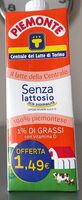 Il latte della centrale Senza lattosio