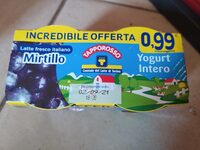 Yogurt mirtillo