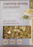 Gnocchi con farina di piselli
