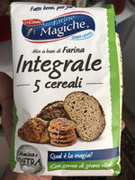 Mix a base di farina integrale 5 cereali