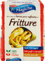 Mix a base di farina poco raffinata pe fritture