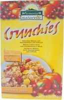 Crunchies cranberries e mele