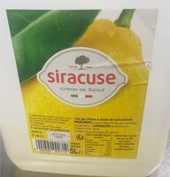 Jus de citron à base de concentré