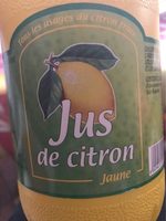 Jus de citron jaune