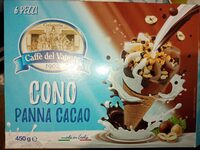 Cono panna e cacao