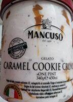 Gelato caramel cookie crunch