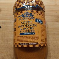Soupe de poisson de roche à la sétoise