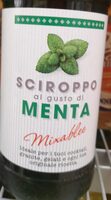 Sciroppo al gusto di menta