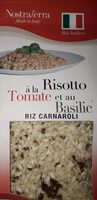 Risotto à la tomate et au basilic