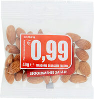 Mandorle sgusciate tostate