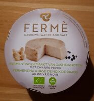Fermentino à base de noix de cajou au poivre noir