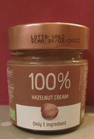 100% Hazelnut Cream