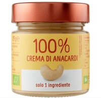 Crema di anacardi tostati biologici