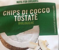 Chips di cocco tostate