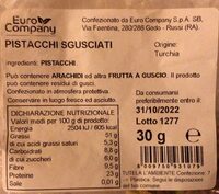 Pistacchi sgusciati