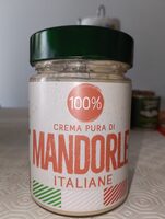 Crema pura di mandorle italiane