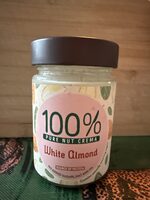 100% white almond