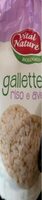 Gallette riso e avena
