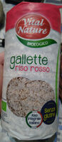 Gallette riso rosso