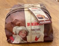 Panettone con pezzi di cioccolato