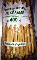 Gressins Rubata' au sésame