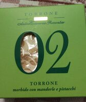 Torrone morbido con mandorle e pistacchi