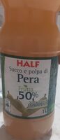 Succo e polpa pera