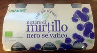 Nettare di mirtillo nero selvatico