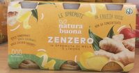 Zenzero in spremuta di mela e limone