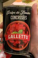 Pulpe de tomates concassées