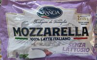 Mozzarella senza lattosio