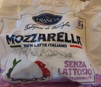 Mozzarella senza lattosio