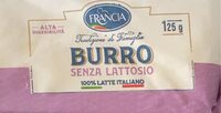 Burro senza lattosio