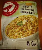 Risotto boletus y champiñones