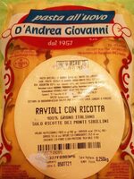 Ravioli con ricotta