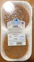 Hamburger di trota iridea salmonata