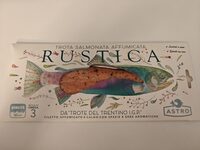 Trota salmonata affumicata rustica