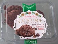 Luxury cookie triple chocolate
