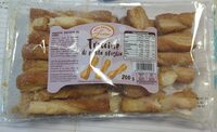Treccine di pasta sfoglia