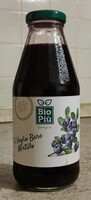Bevanda biologica al mirtillo