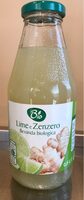 Bevanda biologica lime e zenzero